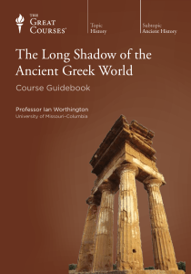 The Long Shadow of the Ancient Greek World