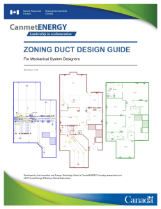 Zone Ducting Design
