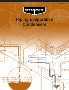 EVAPCO - Piping Evaporative Condensers