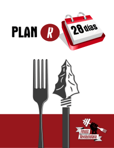 Plan Revolucionario 28 dias