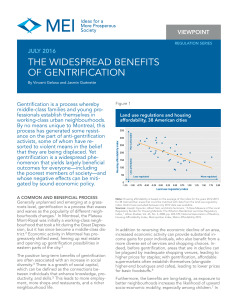 2016 07 - The Widespread Benefits of Gentrification, MEI