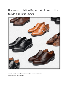 Men's Dress Shoe Recommendation for Beginner