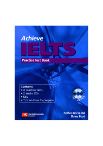 Achieve IELTS Book