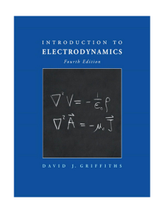 Griffith's Introduction to Electrodynamics