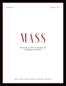 MASS Issue 05 - Aug
