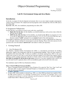 EnvironmentSetup_JavaBasics