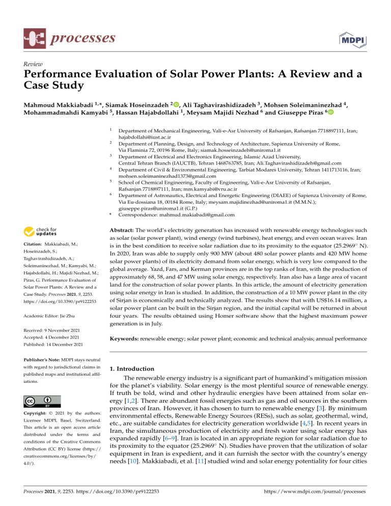 performance-evaluation-of-solar-power-plants-a-rev