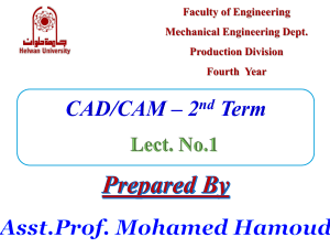 Lect No.1 Intro CAD CAM 2nd 23