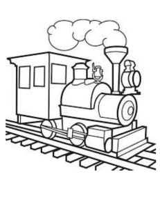 Train Coloring Page