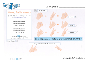 3RPS-genki-french-worksheet