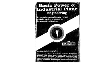 power and industrial plant engineering