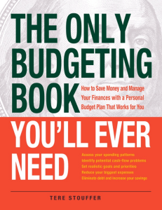 The only budgeting book you'll ever need