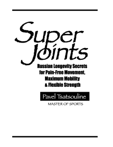 Super Joints - Pavel Tsatsouline