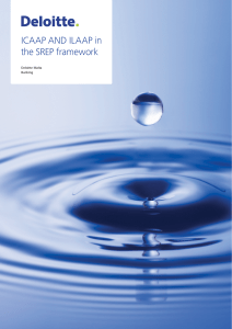 ICAAP & ILAAP in the SREP framework