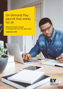 EY On-Demand pay study (2020)