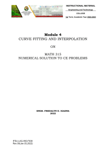 module 4 numericals