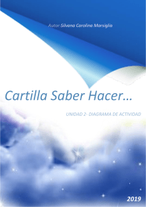 Cartilla Saber Hacer Diagrama de Actividad. Ing. Silvana Marsiglia 2019