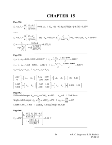 Analog II CH15 Textbook Solution