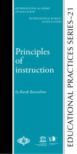 Barak Rosenshine - Principles of Instruction (2010)