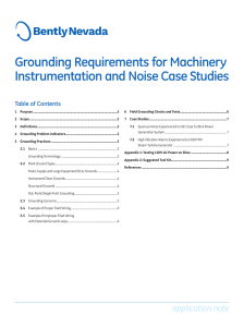 GEA32304 Grounding App Guide R5 Machinery Instrumentation