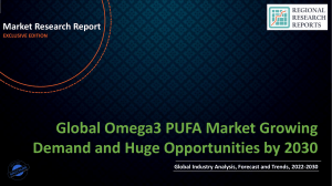 Omega3 PUFA Market Growing Demand and Huge Opportunities by 2030
