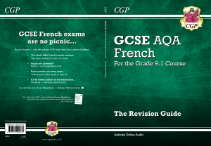 GCSE (9-1) AQA French Revision Guide (CGP)