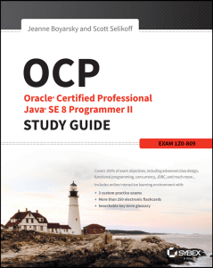 OCP  Oracle Certified Professional Java SE 8 Programmer II Study Guide ( PDFDrive.com )