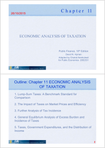 Ch11 Economic Analysis of Taxation 2015 [Compatibility Mode]