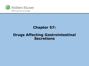 Karch Drugs Affecting Gastrointestinal Secretions