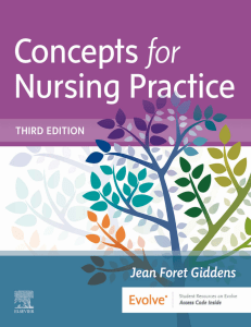 (2nd edition) Jean Foret Giddens - Concepts for Nursing Practice 3rd Edition-Elsevier (2021)