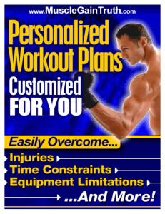 Body Transformation Blueprint PDF » Personalized Workout Routines Book
