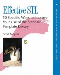 C++ - Scott Meyers - Effective STL - 50 Specific Ways To Improve Your Use Of STL