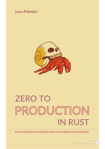 Zero to Production in Rust