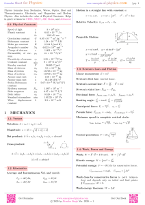 physics-formulas