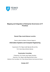 EGIT Practices Mapping: ISO 27001 & COBIT 5