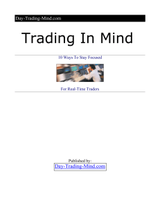Eday - Trading In Mind