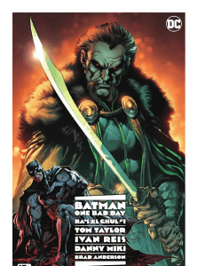 Batman One Bad Day Ra's Al Ghul 001 2023 Webrip The Last Kryptonian