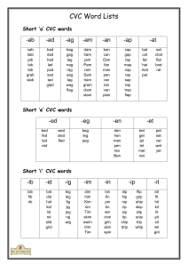 cvcwordlist