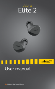 Jabra Elite 2 User Manual EN English RevA
