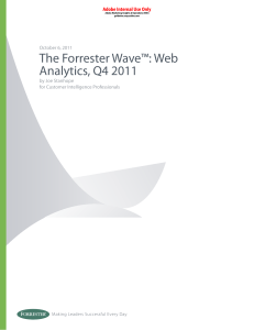 Forrester web analytics 100611