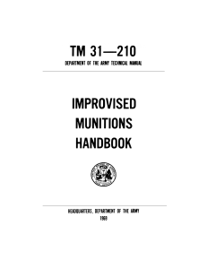 TM 31-210, Improvised Munitions Handbook