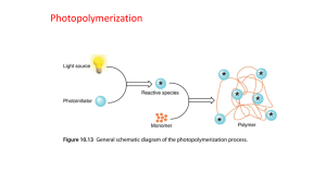 photopolymerization
