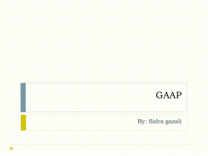 GAAP-Sidra Gazali