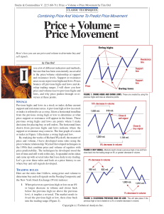 PriceVolume