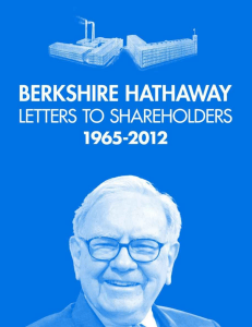 Berkshire Hathaway Letters to Shareholders ( PDFDrive )