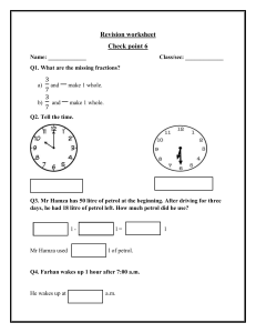 Revision worksheet cp6