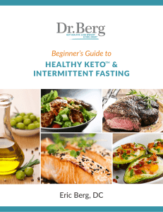 Beginner’s Guide to Healthy Keto™   Intermittent Fasting Print