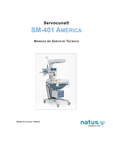 Medix (Natus, Servocuna) SM-401 Infant Radiant Warmer - Service manual (es)