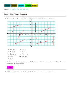 PHYS 1100 Vector Solutions (1)