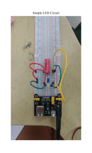 Simple LED Circuit 105232